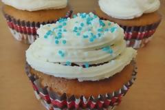 Cupcakes με κολοκύθα και τυρένιο frosting