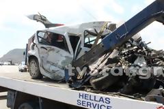 Μοιραία πλαγιομετωπική στον Ορχομενό - Νεκρή 32χρονη γυναίκα