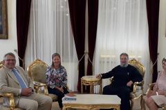 Με τους Πρέσβεις Σουηδίας και Σερβίας συναντήθηκε ο Αρχιεπίσκοπος Κύπρου