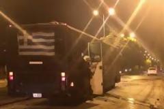 Θεσσαλονίκη: Συγκέντρωση διαμαρτυρίας των αστυνομικών για την επίθεση στην κλούβα των ΜΑΤ