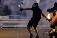 Θεσσαλονίκη: Διαμαρτυρία αστυνομικών για την επίθεση με μολότοφ