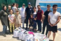 Ρούχα, παπούτσια και τρόφιμα από την ΙΡΑ Λασιθίου για τους μετανάστες