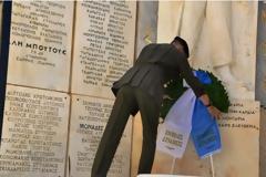 Στο μνημόσυνο των πεσόντων καταδρομέων στο Καβούρι ο αρχηγός ΓΕΣ