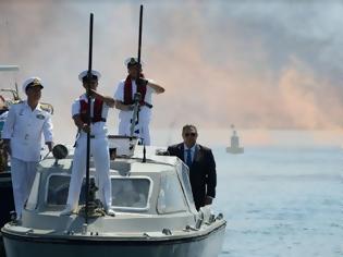 Φωτογραφία για Χαιρετισμός ΥΕΘΑ Πάνου Καμμένου στις εορταστικές εκδηλώσεις του Πολεμικού Ναυτικού στα Ψαρά