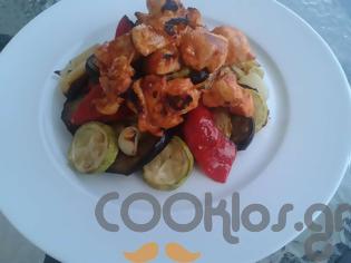 Φωτογραφία για Η συνταγή της Ημέρας: Μίνι σουβλάκια κοτόπουλου με ψητά λαχανικά