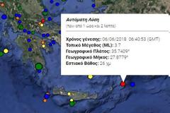 Σεισμός 3,7 Ρίχτερ στη Ρόδο