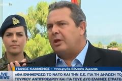 Στο NATO φέρνει ο Καμμένος την απειλή της Άγκυρας να απαγάγει τους «8» στρατιωτικούς [Βίντεο]