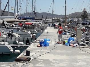 Φωτογραφία για Πάρος: Γεμάτη από τουριστικά σκάφη η μαρίνα της Παροικίας - 168% αύξηση!