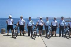 Στα Χανιά αστυνομικοί - ποδηλάτες