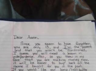 Φωτογραφία για Αυτή η μαμά έφτασε στο… αμήν με τον 13χρονο γιο της και του έγραψε ένα απίστευτο γράμμα