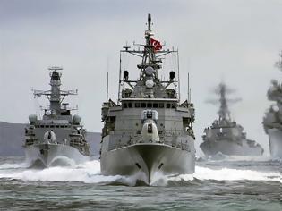 Φωτογραφία για ΕΚΤΑΚΤΟ! Στήνει πολεμικό σκηνικό η Αγκυρα – Το Τουρκικό ΠΝ θέτει σε επιφυλακή πολεμικά πλοία στο Αιγαίο – Σε ετοιμότητα και η μονάδα SAT
