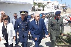 Ο ΑΝΥΕΘΑ Φ. Κουβέλης στις εκδηλώσεις μνήμης για το ολοκαύτωμα της Κάσου το 1824