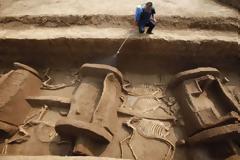 Τεράστια αρχαιολογικη ανακάλυψη στην Ινδία! Βρήκαν άρματα ηλικίας 4.000 χρόνων