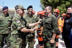Επίσκεψη στο ΓΕΣ του Διοικητού Χερσαίων Δυνάμεων της Σερβίας Αντιστρατήγου Milosav Simovic