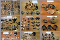 Ολόκληρο θησαυρό με αρχαία αποκάλυψε η φωτιά (ΦΩΤΟ & ΒΙΝΤΕΟ)