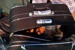 Πρόσφυγας κρύφτηκε σε βαλίτσα για να φύγει από τη Λέσβο!