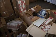 Θεσσαλονίκη: Χιλιάδες πακέτα λαθραία τσιγάρα κατασχέθηκαν