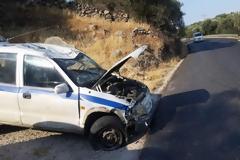 Τροχαίο για περιπολικό με τον οδηγό Αστυνομικό να καταγγέλλει: «Δεν έπιασαν τα φρένα»