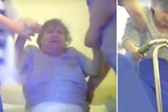 Εικόνες Ντροπής από Γηροκομείο. Μόλις δείτε τι κάνουν τα κτήνη, σε γιαγιά με αλτσχάιμερ, θα εξοργιστείτε [photos]