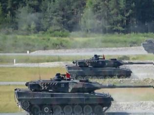 Φωτογραφία για Ηχηρό μήνυμα του ΝΑΤΟ προς την Ρωσία μέσα από την μεγάλη αρματομαχία