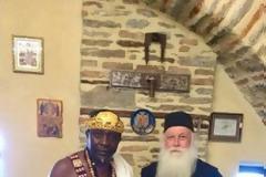 Αφρικανός βασιλιάς τοπικής φυλής βαπτίστηκε Χριστιανός στο Άγιον Όρος