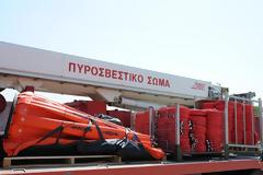 Κάδο και σωλήνες πυρόσβεσης δώρισε στο ΠΣ η Motor Oil Ελλάς