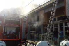 Φωτιά σε κεντρικό ψητοπωλείο της πόλης των Χανίων