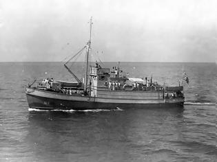 Φωτογραφία για ''Δίστομον FT15'': Όταν η μαρτυρική κωμόπολη έγινε πλοίο του Πολεμικού Ναυτικού