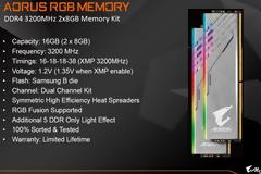 Περιφερειακά, PSUs και RGB μνήμες με σφραγίδα Gigabyte