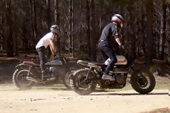 H vintage Sailor Jerry Scrambler διψά για off road περιπέτειες