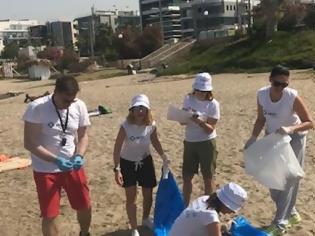 Φωτογραφία για MSD: Εθελοντική δράση καθαρισμού της παραλίας Αλίμου