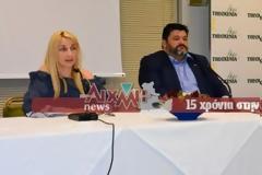 Ο Φαήλος Κρανιδιώτης στο Μεσολόγγι – Στο πλευρό του η Μαρία Φωκά (ΔΕΙΤΕ ΦΩΤΟ)