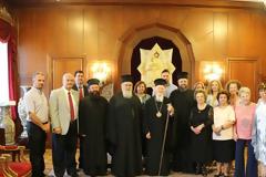 Αντιπροσωπεία του Γραφείου Προσκυνηματικών Περιηγήσεων στο Φανάρι