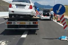 Φθιώτιδα: Νέο τροχαίο με σκασμένο λάστιχο στο διεθνή