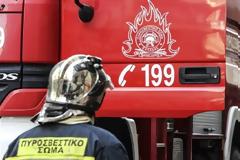 Ιωάννινα: Φωτιά σε λεωφορείο στην Εγνατία Οδό