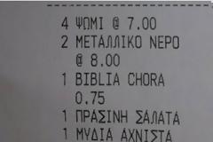 ΑΠΙΣΤΕΥΤΟ: Δείτε πόσα πλήρωσαν για τέσσερις φέτες ψωμί στην Μύκονο [photo]