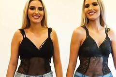 Δίδυμες βγήκαν στο Χόλιγουντ, η μια ντυμένη και η άλλη με βαμμένα ρούχα αλλά κανείς δεν είδε τη διαφορά