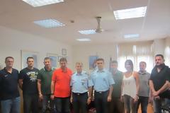 Επίσκεψη της Ένωσης Αξιωματικών Θεσσαλίας στον Γενικό Περιφερειακό Αστυνομικό Διευθυντή Θεσσαλίας