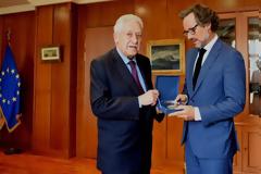 Συνάντηση ΑΝΥΕΘΑ Φώτη Κουβέλη με τον Γερμανό Πρέσβη