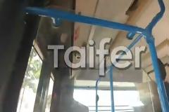 Καπάκι κρέμεται πάνω από κεφάλια επιβάτων σε λεωφορείο του ΟΑΣΘ [video]