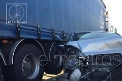 Τρομακτικό τροχαίο στον κόμβο της Ιόνιας Οδού στην Αμφιλοχία – Εικόνες που κόβουν την ανάσα! (ΔΕΙΤΕ ΦΩΤΟ)