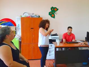 Φωτογραφία για Περιοδεία του ΚΚΕ με επικεφαλής τον βουλευτή Νίκο Μωραΐτη, στο ειδικό σχολείο ΒΟΝΙΤΣΑΣ