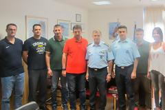 Επίσκεψη της Ένωσης Αξιωματικών Ελληνικής Αστυνομίας Θεσσαλίας στον Γ.Π.Α.Δ. Θεσσαλίας