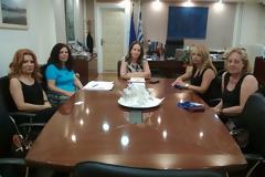 Ο Σύλλογος ΑΞ.Ι.Α συνάντησε την Υφυπουργό Οικονομικών Κατερίνα Παπανάτσιου