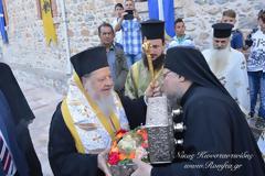 Υποδοχή της Τιμίας Κάρας του Οσίου Δαβίδ στην Κέλλη Φλώρινας (φωτογραφίες)