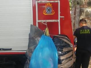 Φωτογραφία για Χίος: Καθάρισαν την Κρίνα οι πυροσβέστες που τη «φρουρούν»