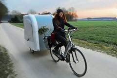 Είσαι ποδηλάτης; Μπορείς να έχεις μαζί σου και.... τροχόσπιτο!