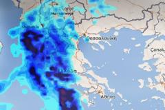 Νέο κύμα κακοκαιρίας έως την Πέμπτη -Βροχές και καταιγίδες