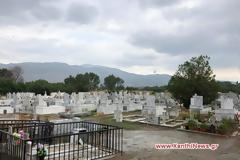 Άγνωστοι βεβήλωσαν το κοιμητήριο στα Πηγάδια Ξάνθης