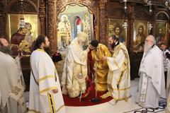 Eις διάκονον χειροτονία του κ. Ευστρατίου Δαλδαρά στον Ιερό Ναό Αγίου Γεωργίου Γιαννιτσών